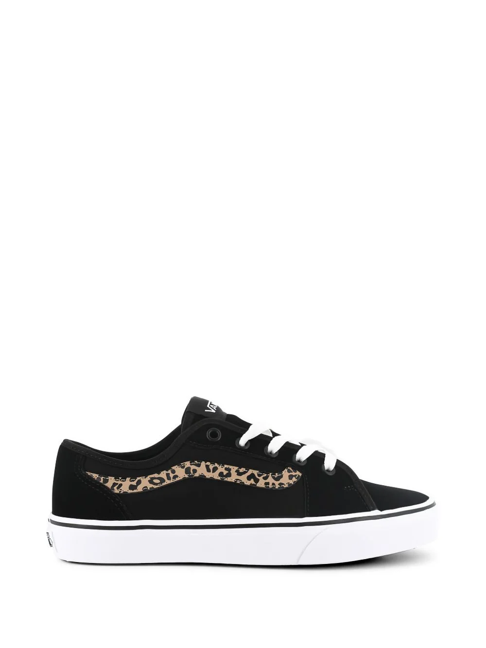 Knu Skool leopard panel sneakers - 1