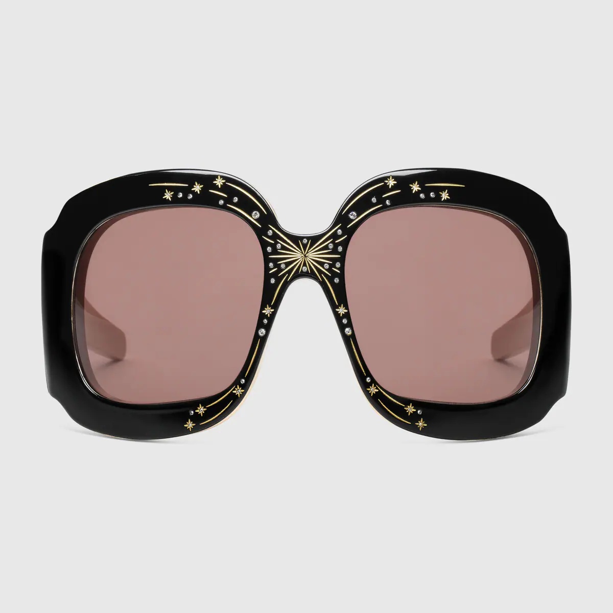 Oversize square-frame sunglasses - 1