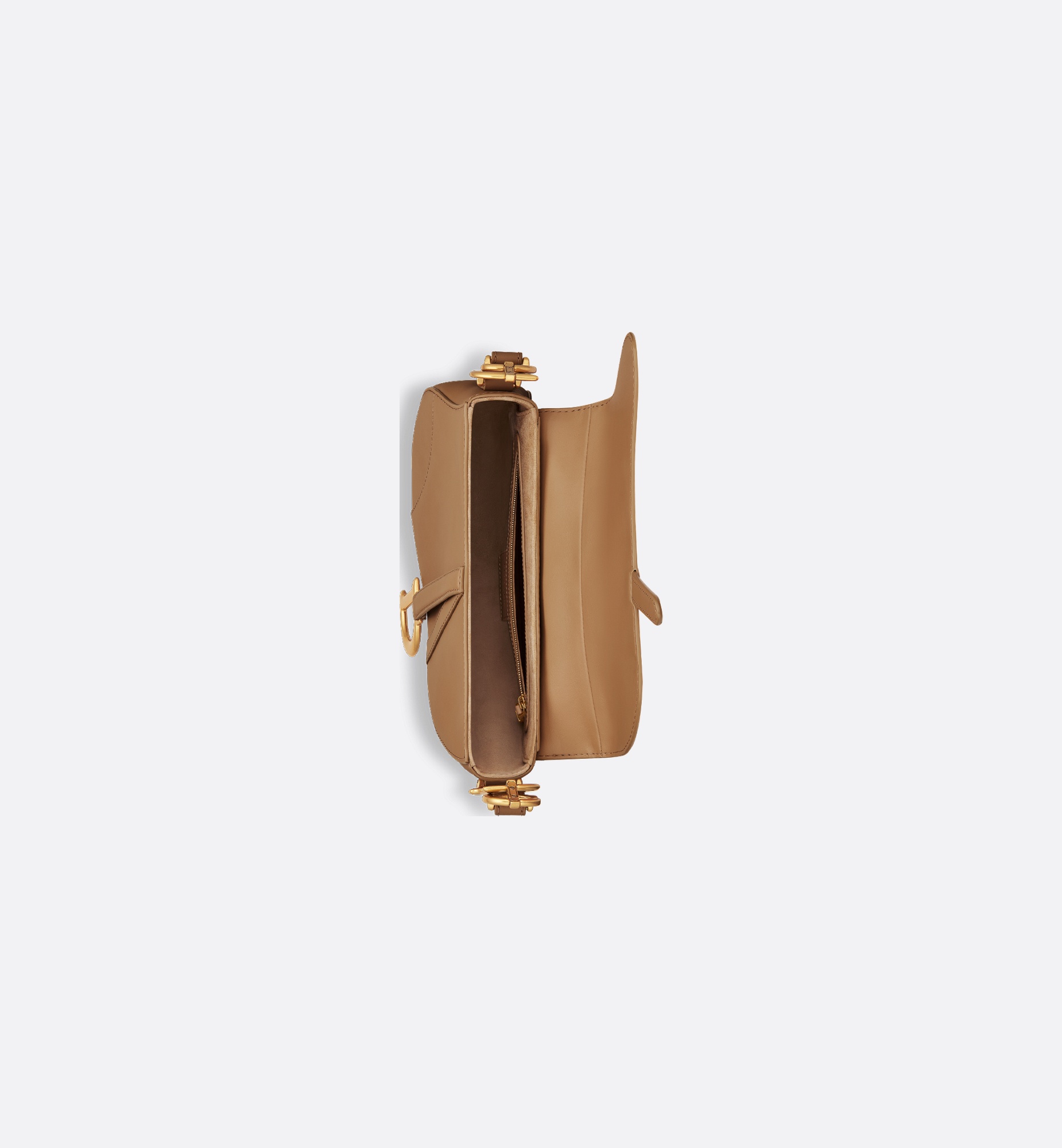 Medium Soft Saddle Bag with Strap - 4