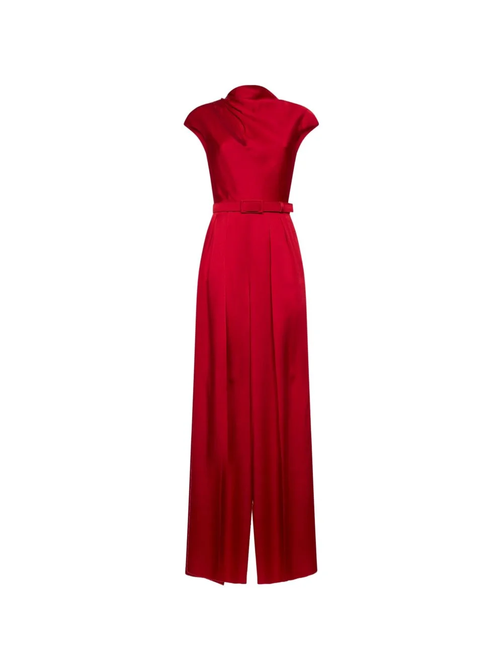 crew-neck jumpsuit - 1