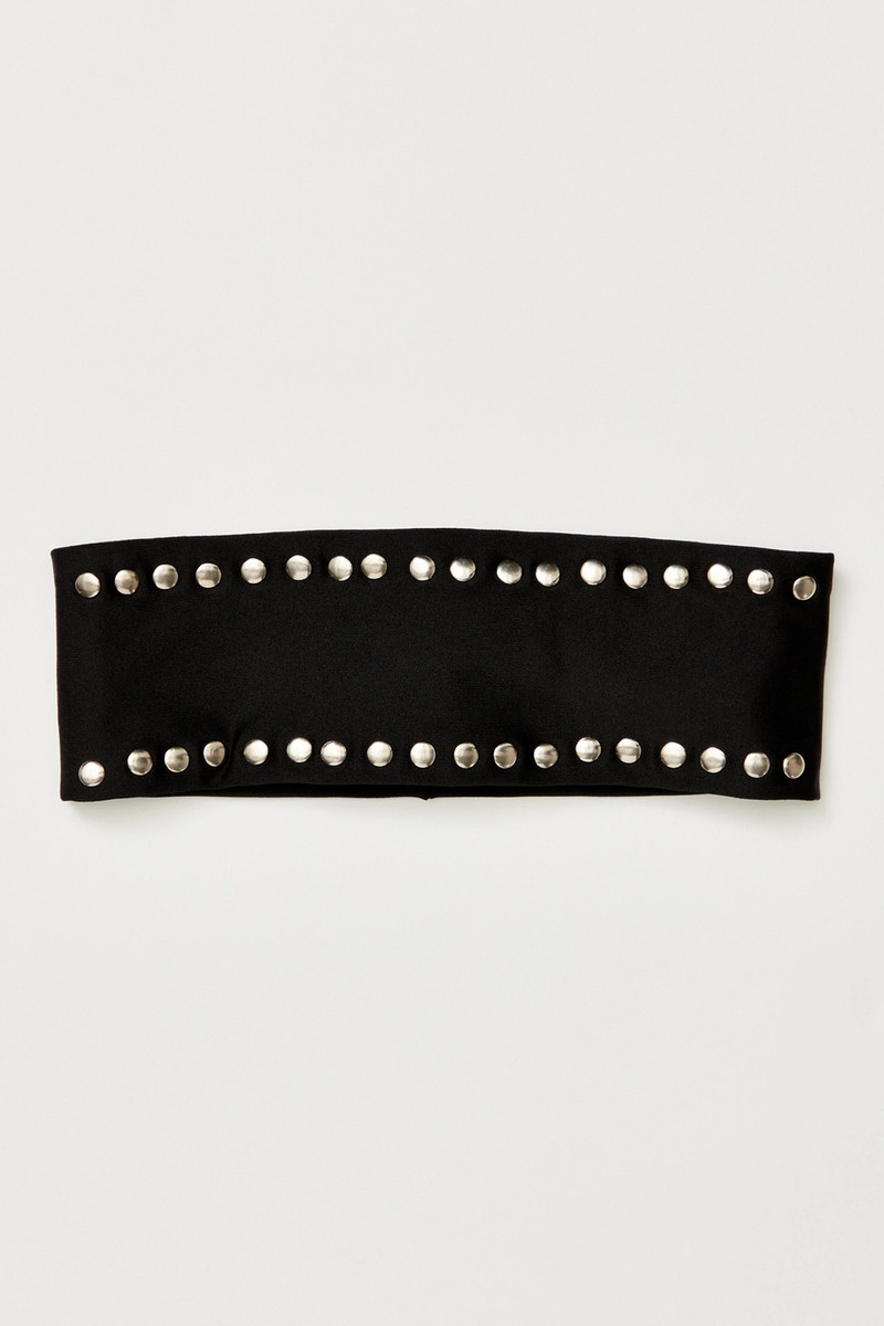 Abbey Studded Soft Headband 1