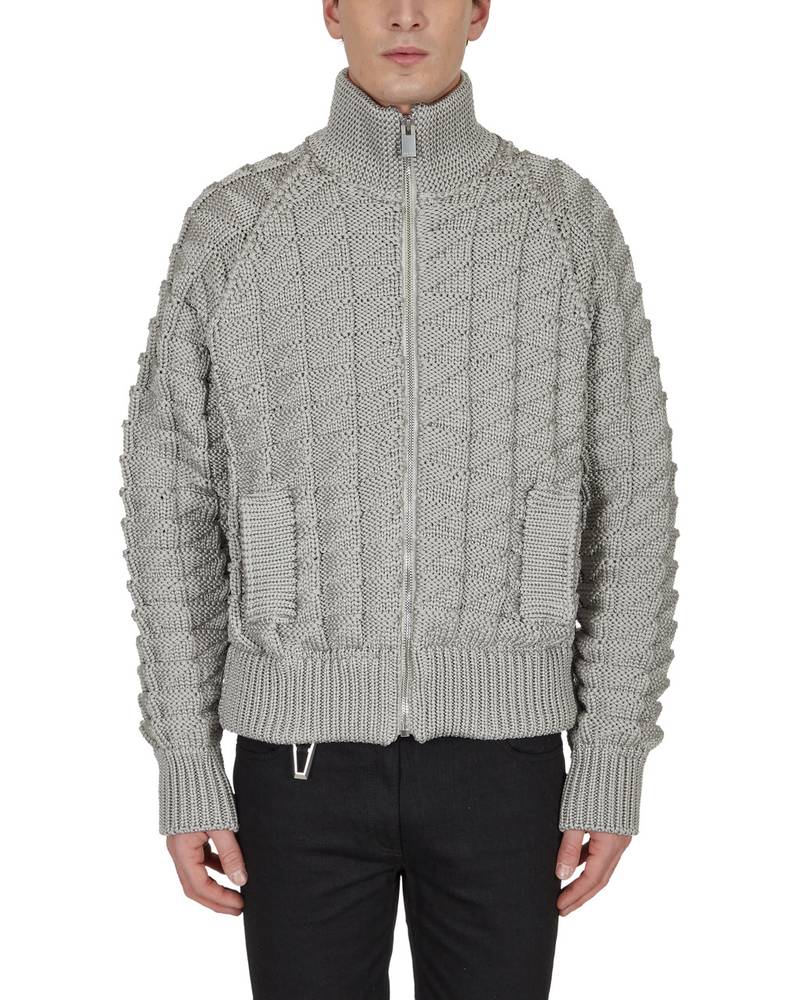 1017 ALYX 9SM CHUNKY KNIT ZIP CARDIGAN outlook
