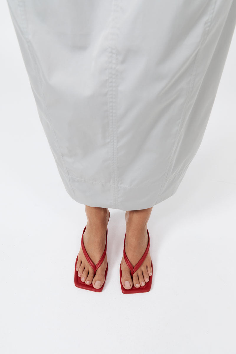 Thong Detail Heel - Rosso - 2