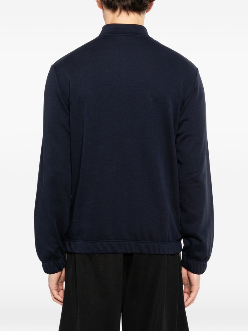 logo-embroidered sweatshirt 4