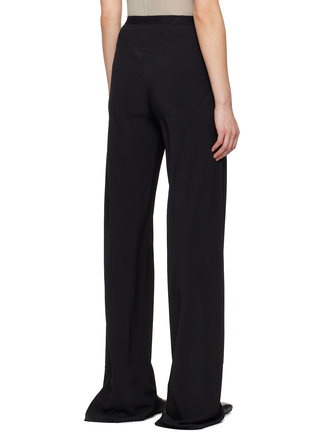 Black Hollywood Bias Trousers - 3