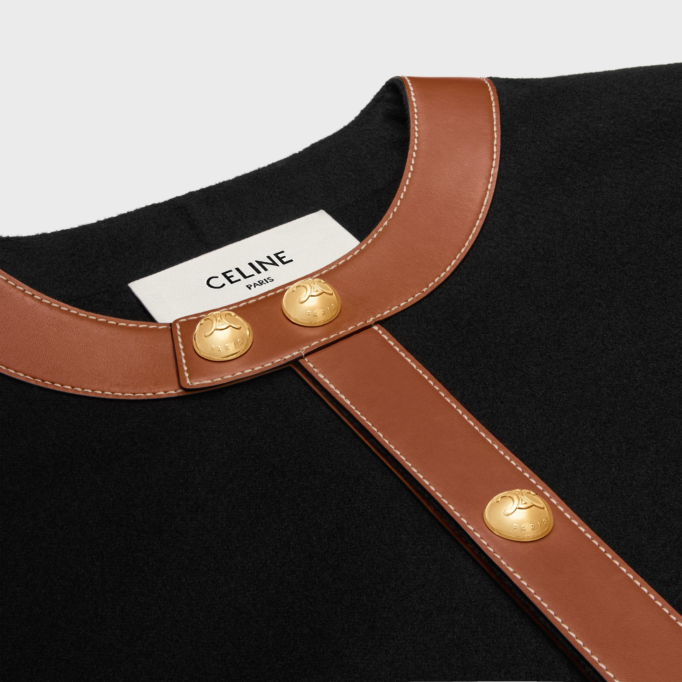 cardigan jacket in double face cashmere - 3