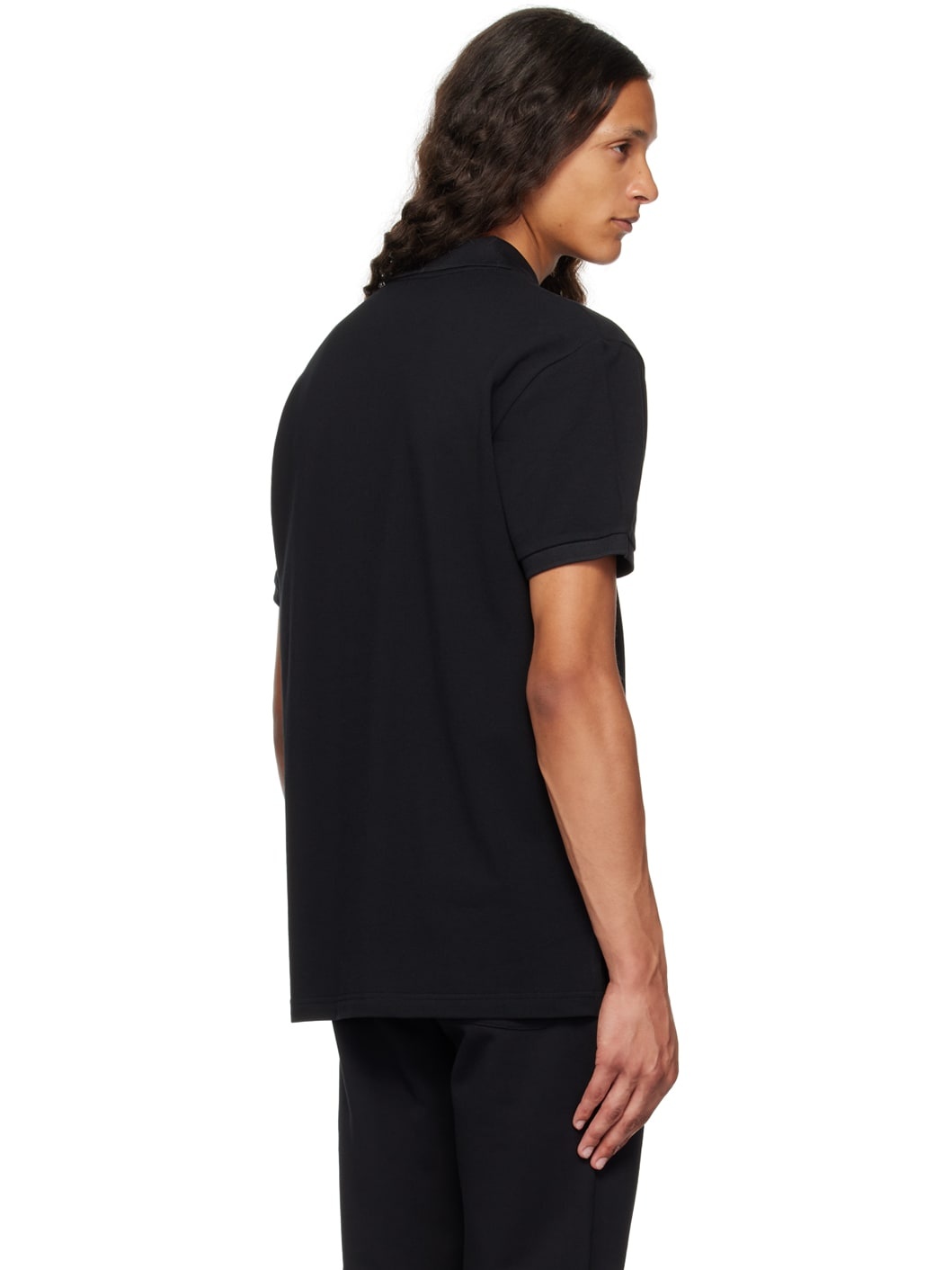 Black Teddy Patch Polo - 3