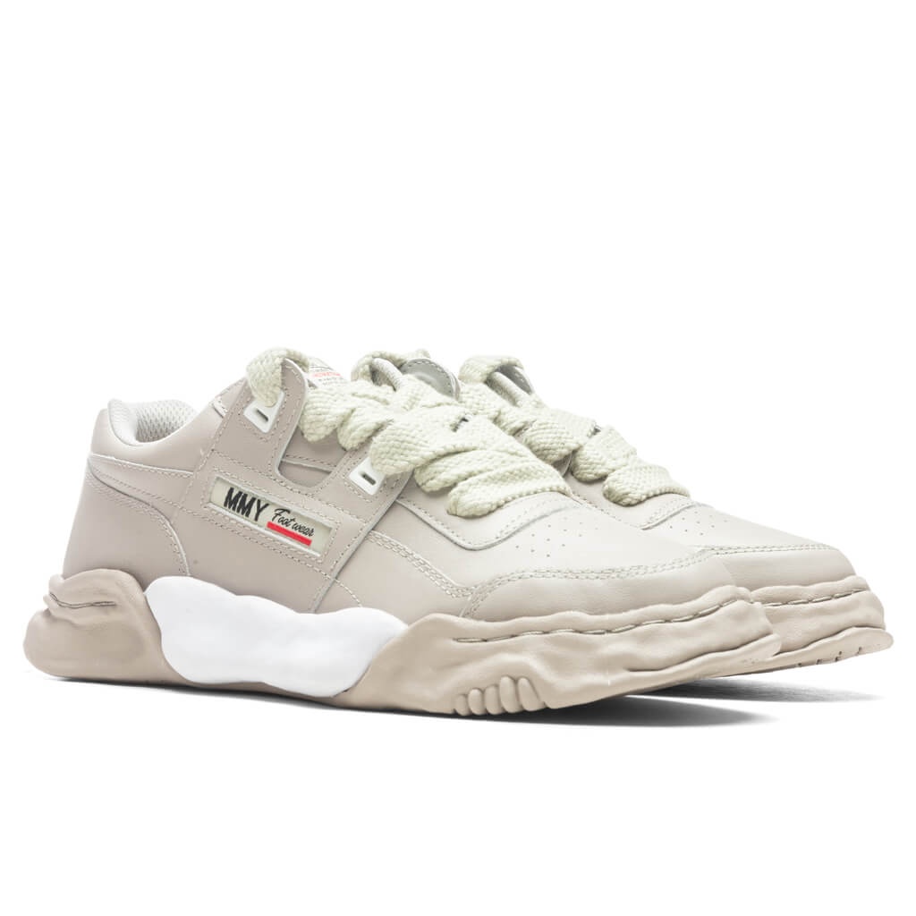 PARKER LOW OG SOLE LEATHER SNEAKER - GREY - 2