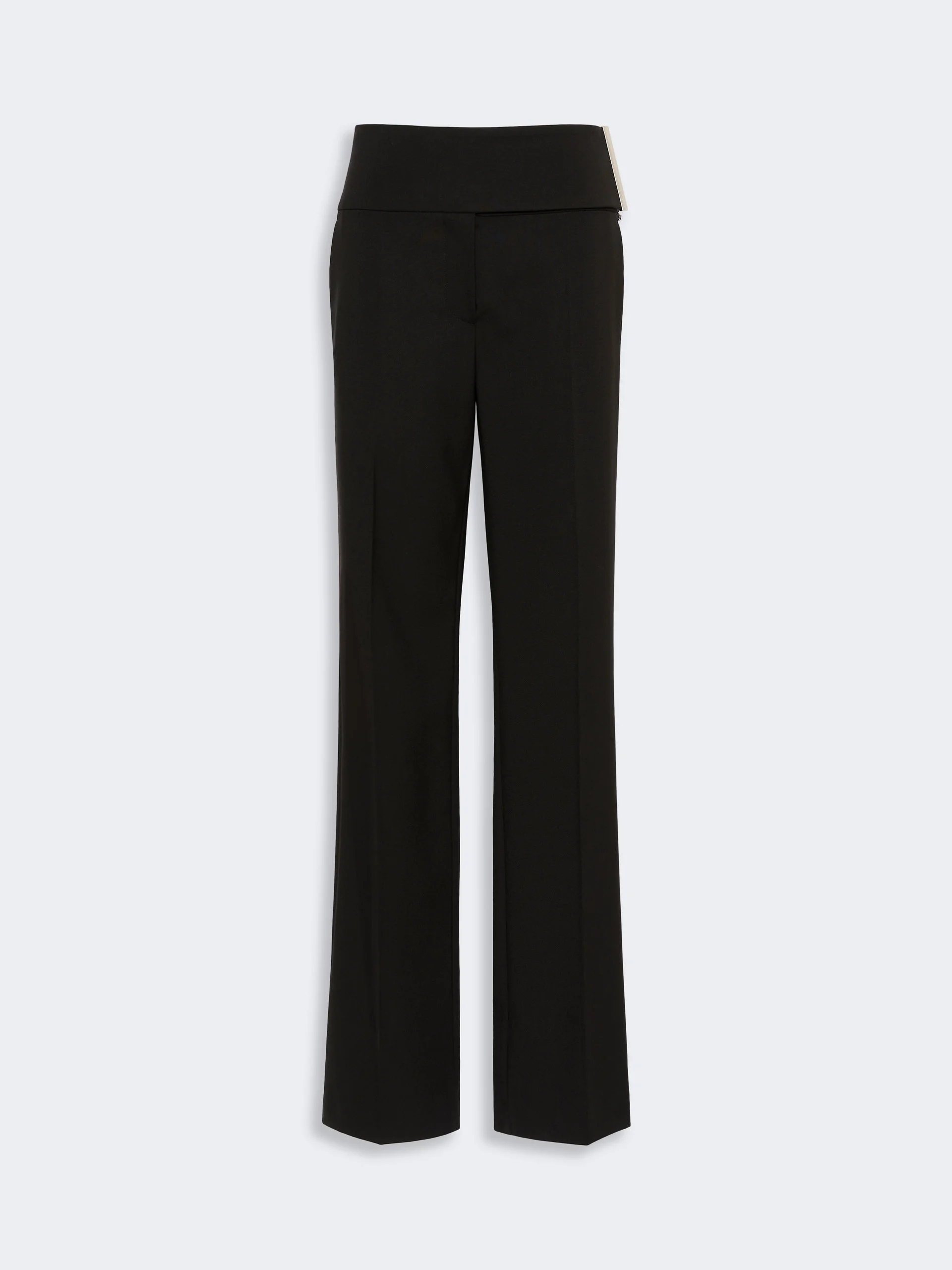 MARANTA Stretch wool trousers - BLACK - 1