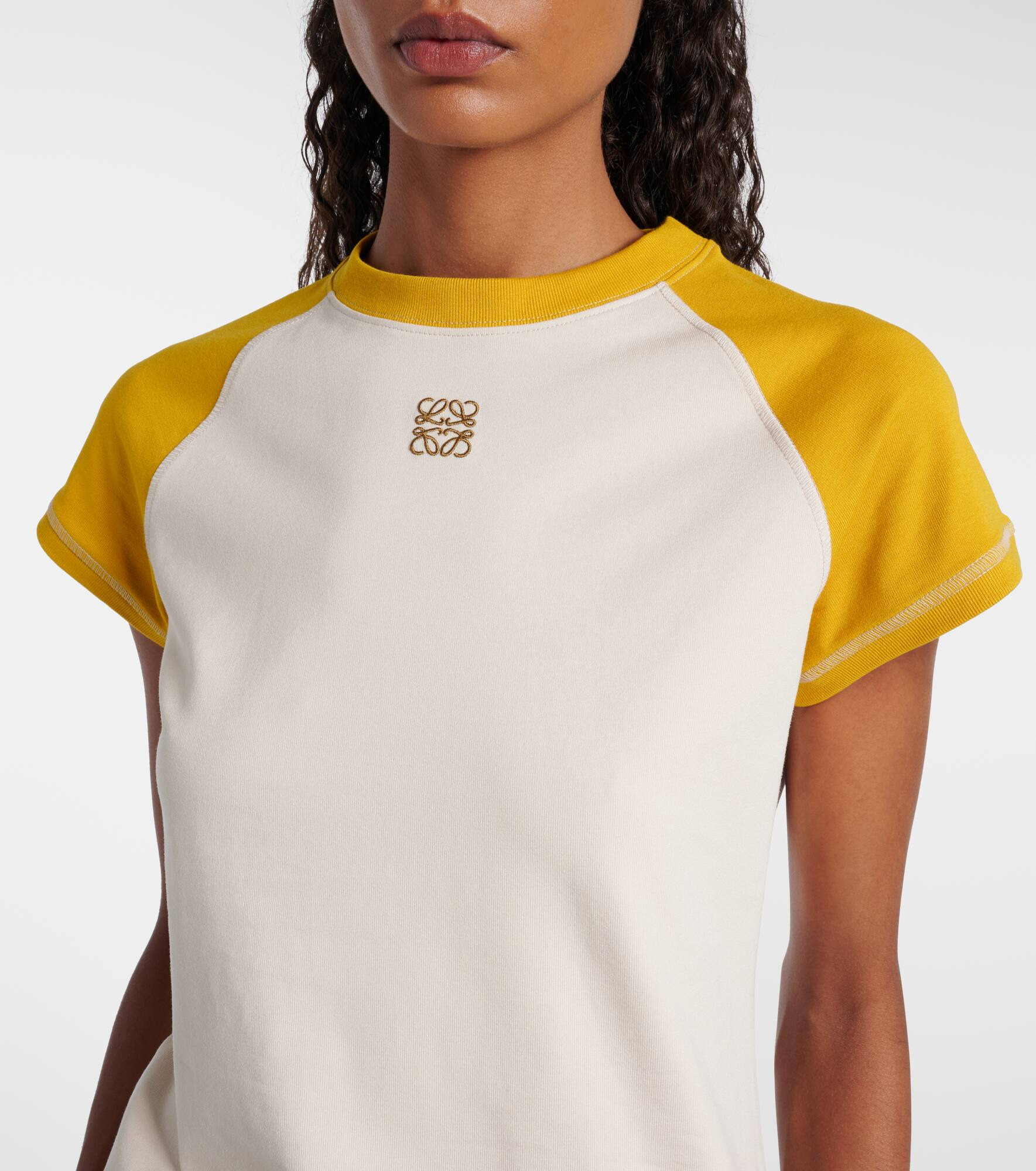 Cotton-blend T-shirt - 4