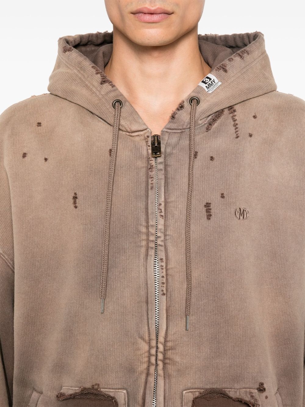 MIHARA YASUHIRO｜HOOD/ZIP-UP (A13HD542 BROWN) Maison MIHARA YASUHIRO ONLINE STORE（メゾンミハラヤスヒロ