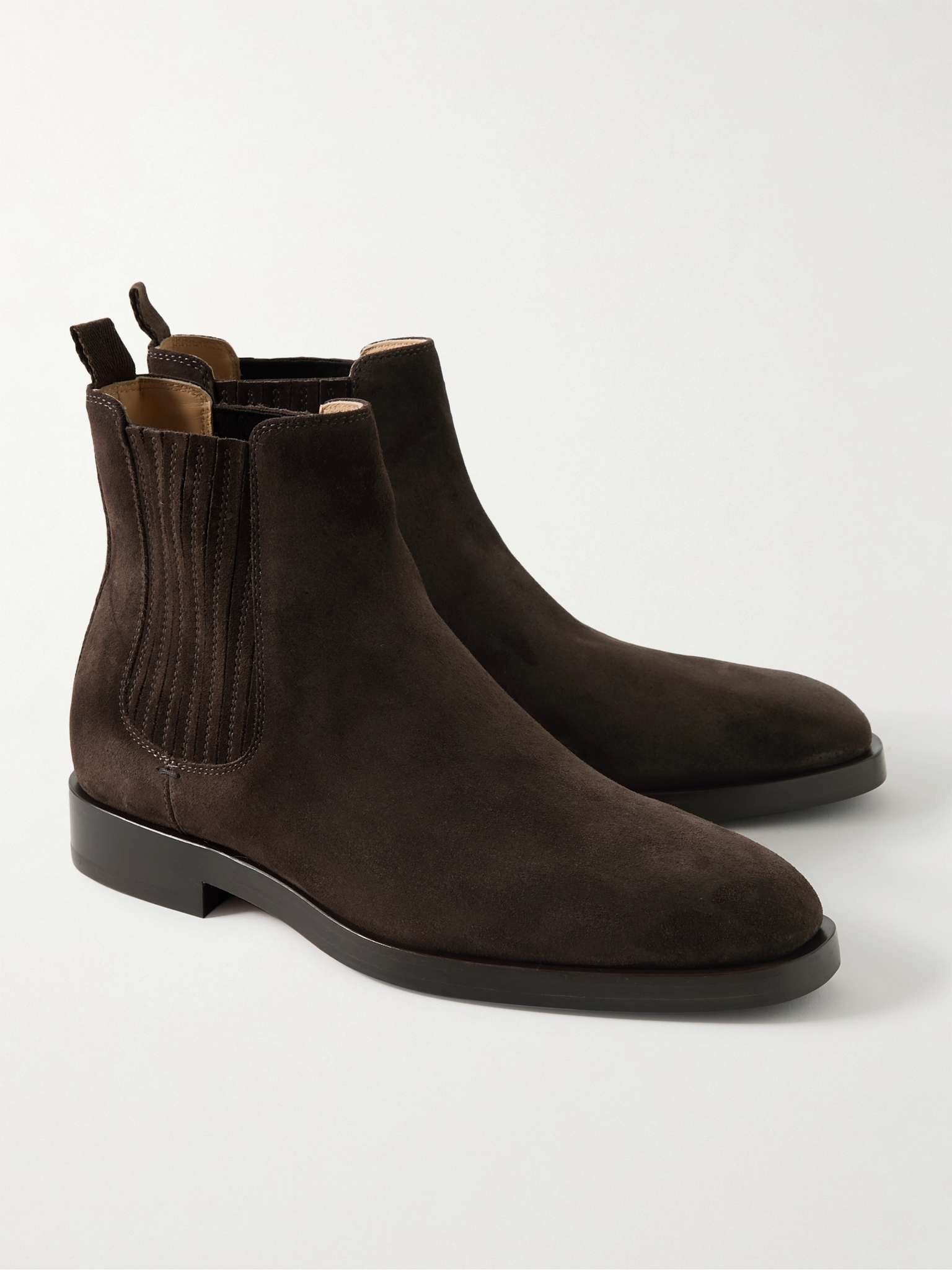 Suede Chelsea Boots - 4