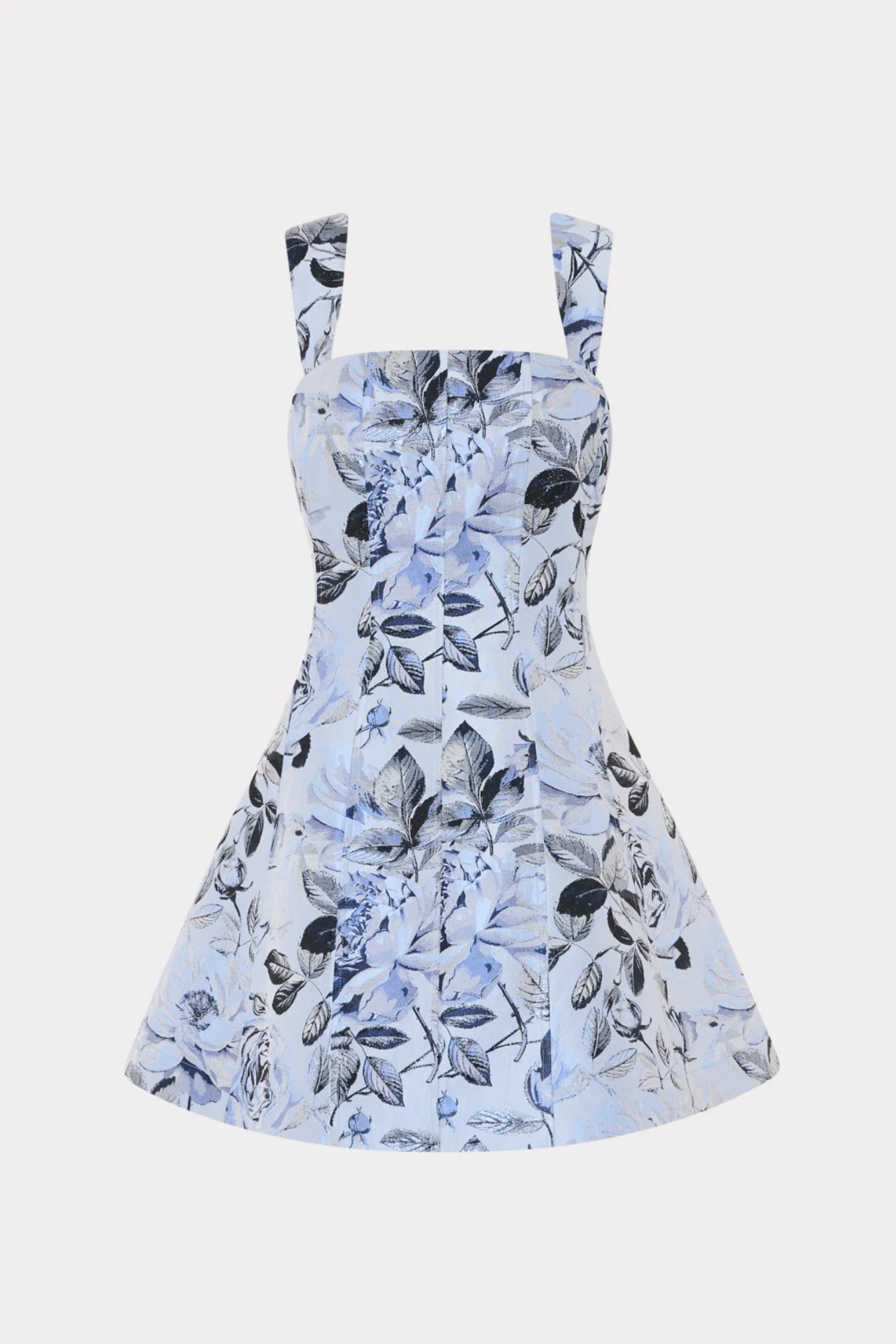 Elodie Jacquard Mini Dress - 1