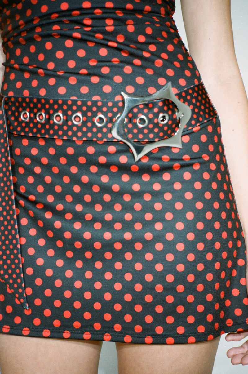 ALISHA DRESS - BLACK POLKA DOT 3