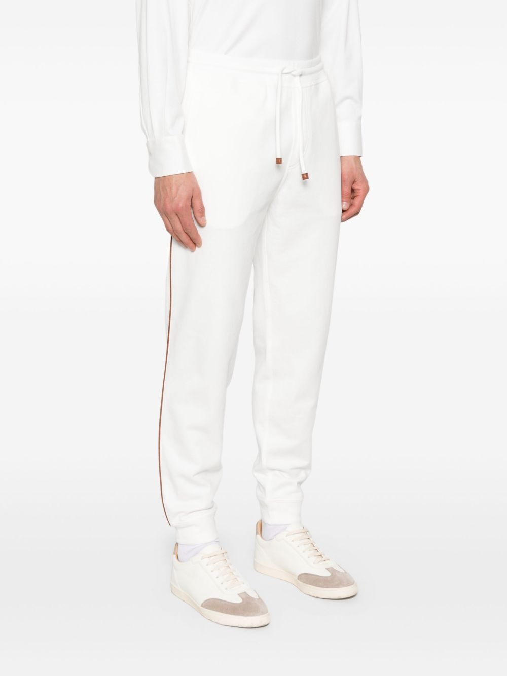 piped-trim sweatpants - 3