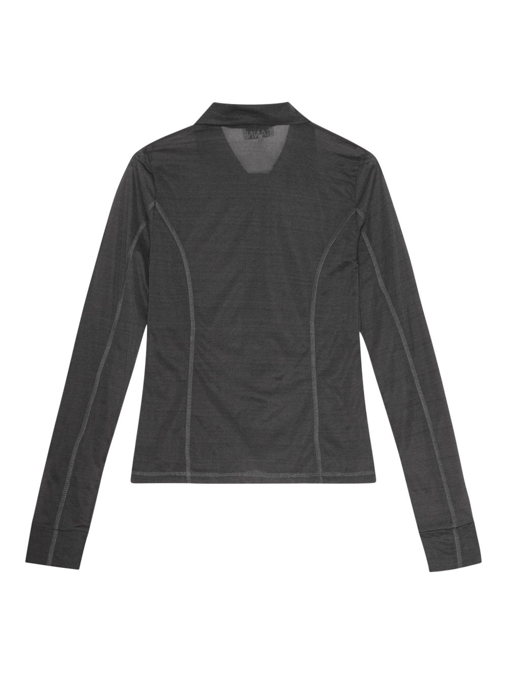 semi-sheer top - 6