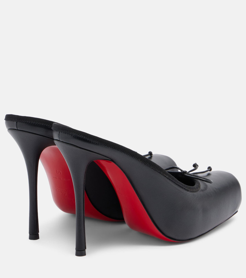 Christian Louboutin Cassia 100 leather mules outlook