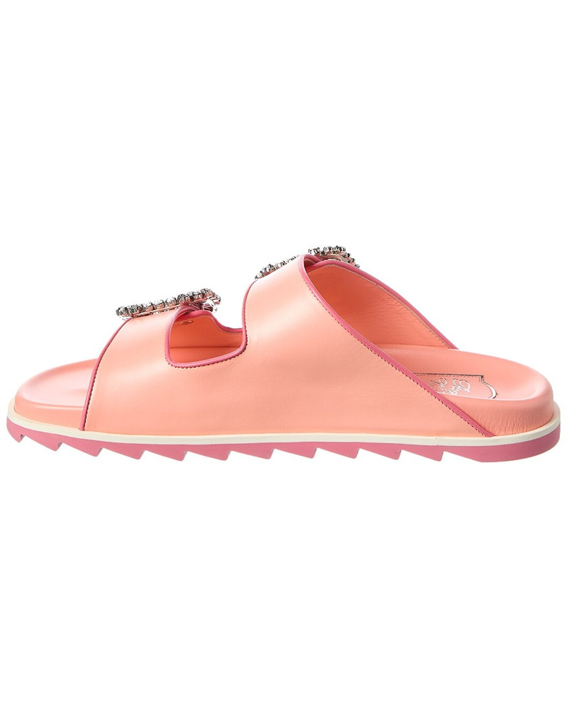 Roger Vivier Roger Vivier Viv Strass Buckle Slide outlook