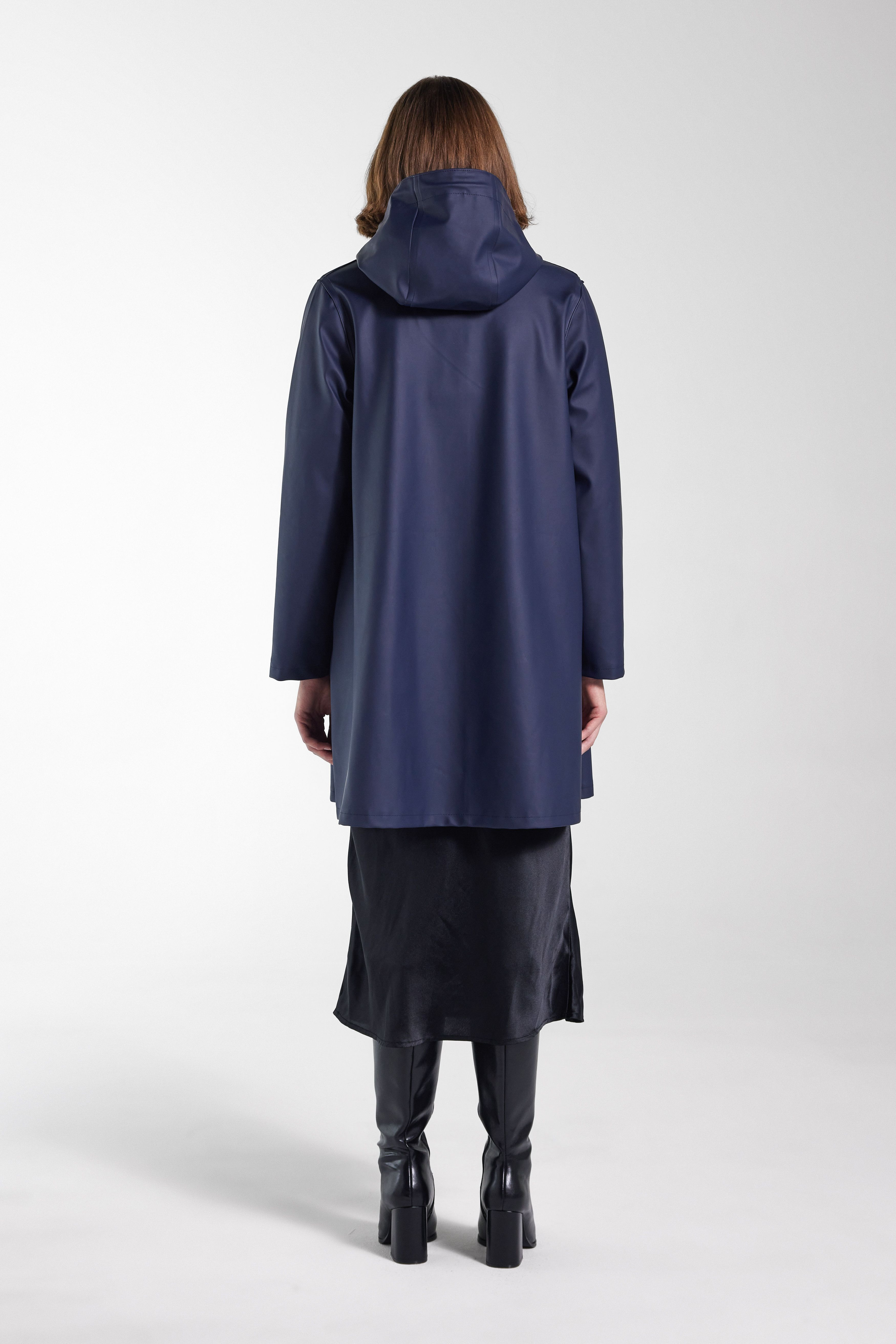 Mosebacke Raincoat Navy - 5