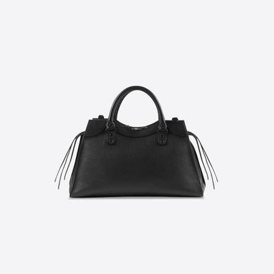 BALENCIAGA Women's Neo Classic Medium Handbag in Black outlook