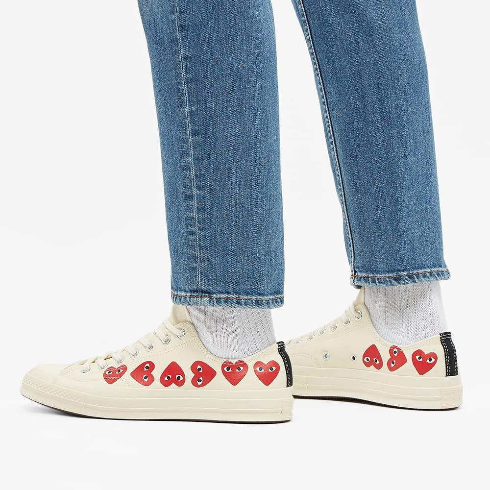 Comme des Garcons Play x Converse Chuck Taylor Multi Heart 1970s Ox - 6