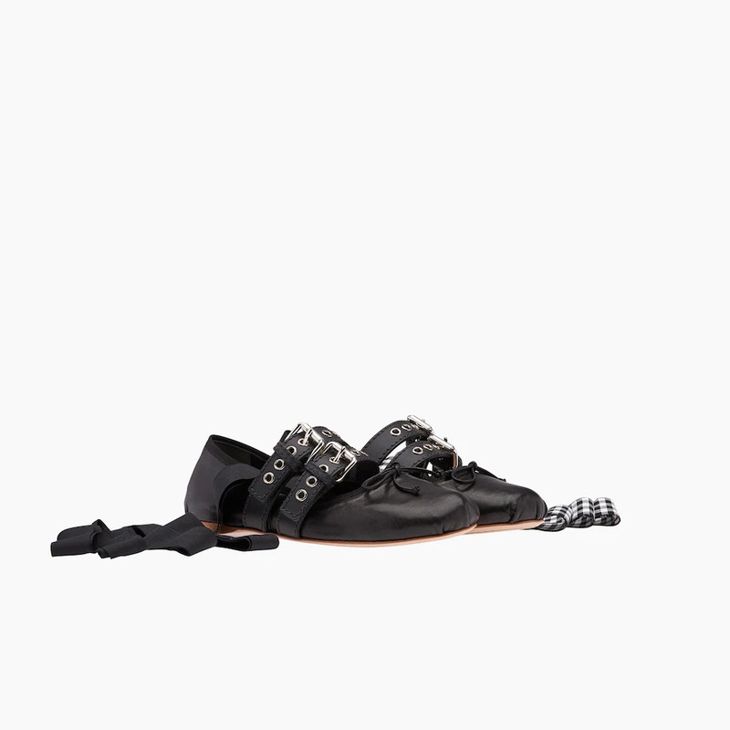 Nappa leather ballerinas 1
