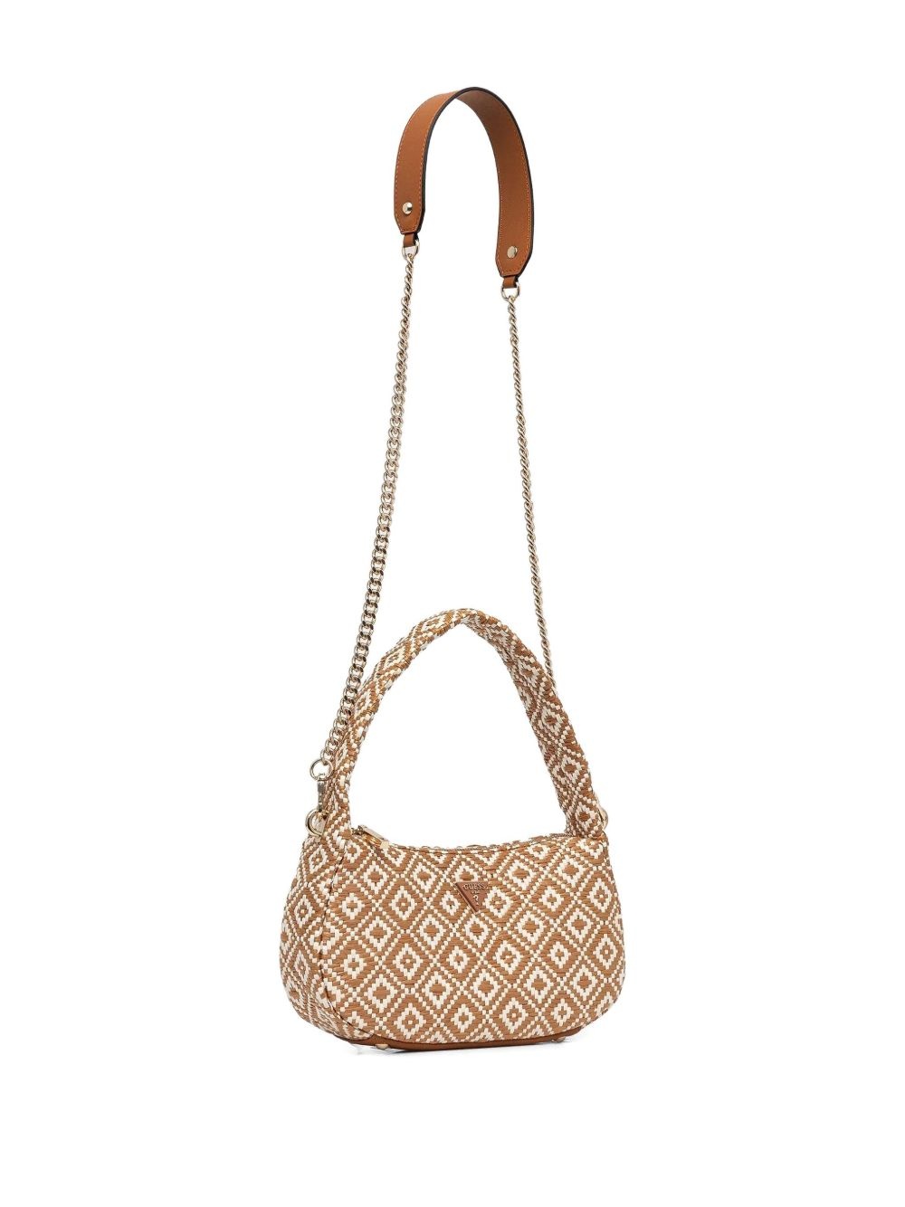 Vikky woven-patterned shoulder bag - 2