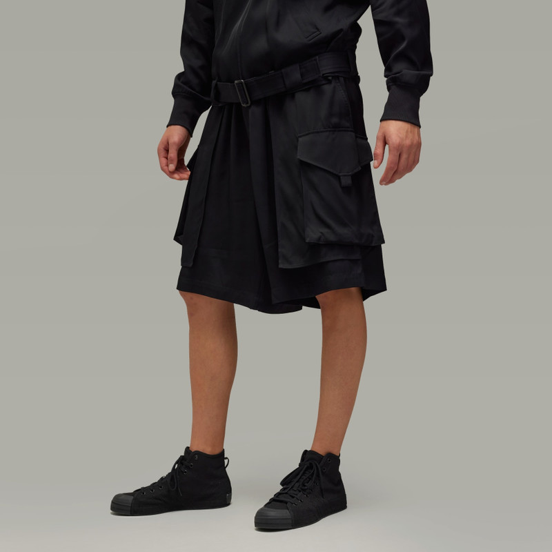 Y-3 Y-3 Rayon Twill Shorts outlook