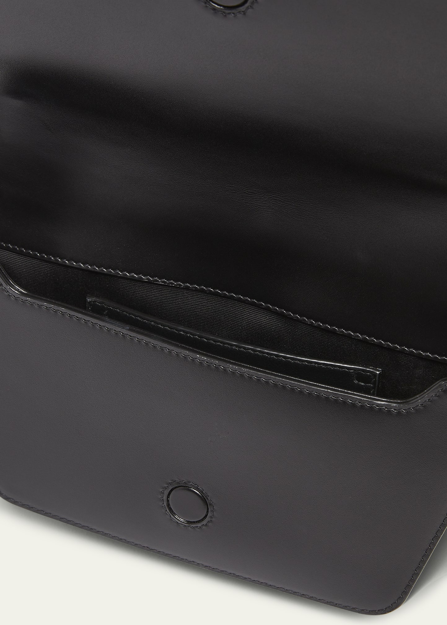 Men's Smooth Leather Crossbody Bag - 4