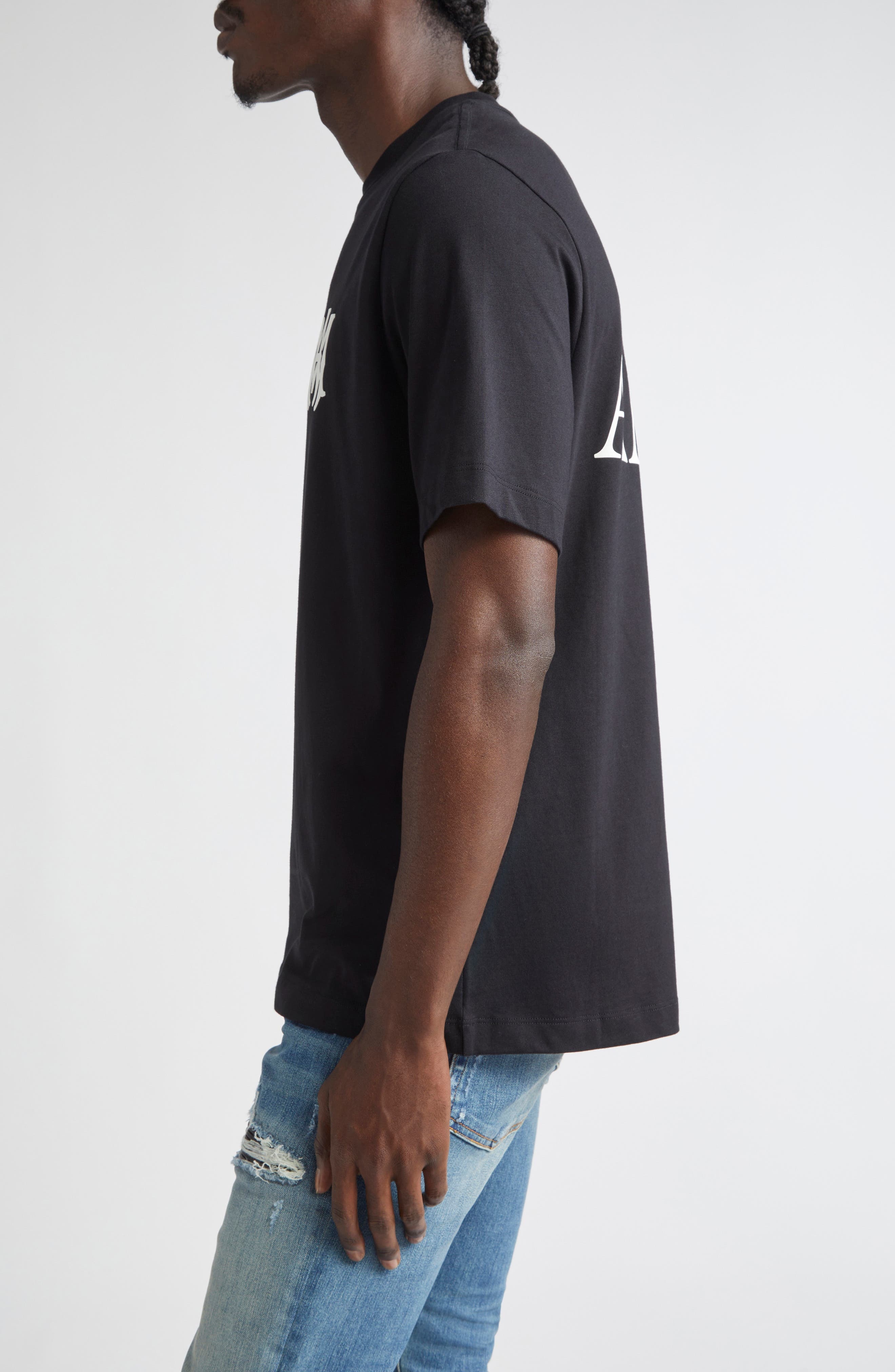 AMIRI MA Core Logo Garphic T-Shirt in Black at Nordstrom - 3