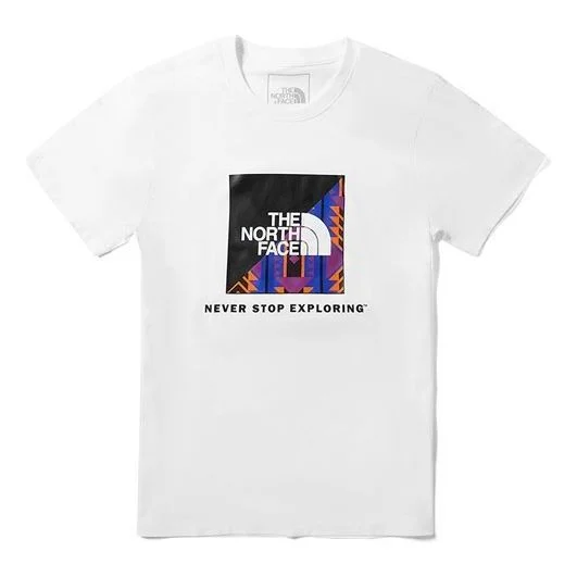 NORTH FACE 그래픽 티셔츠 'White'NF0A4NE7-FN4 - 1