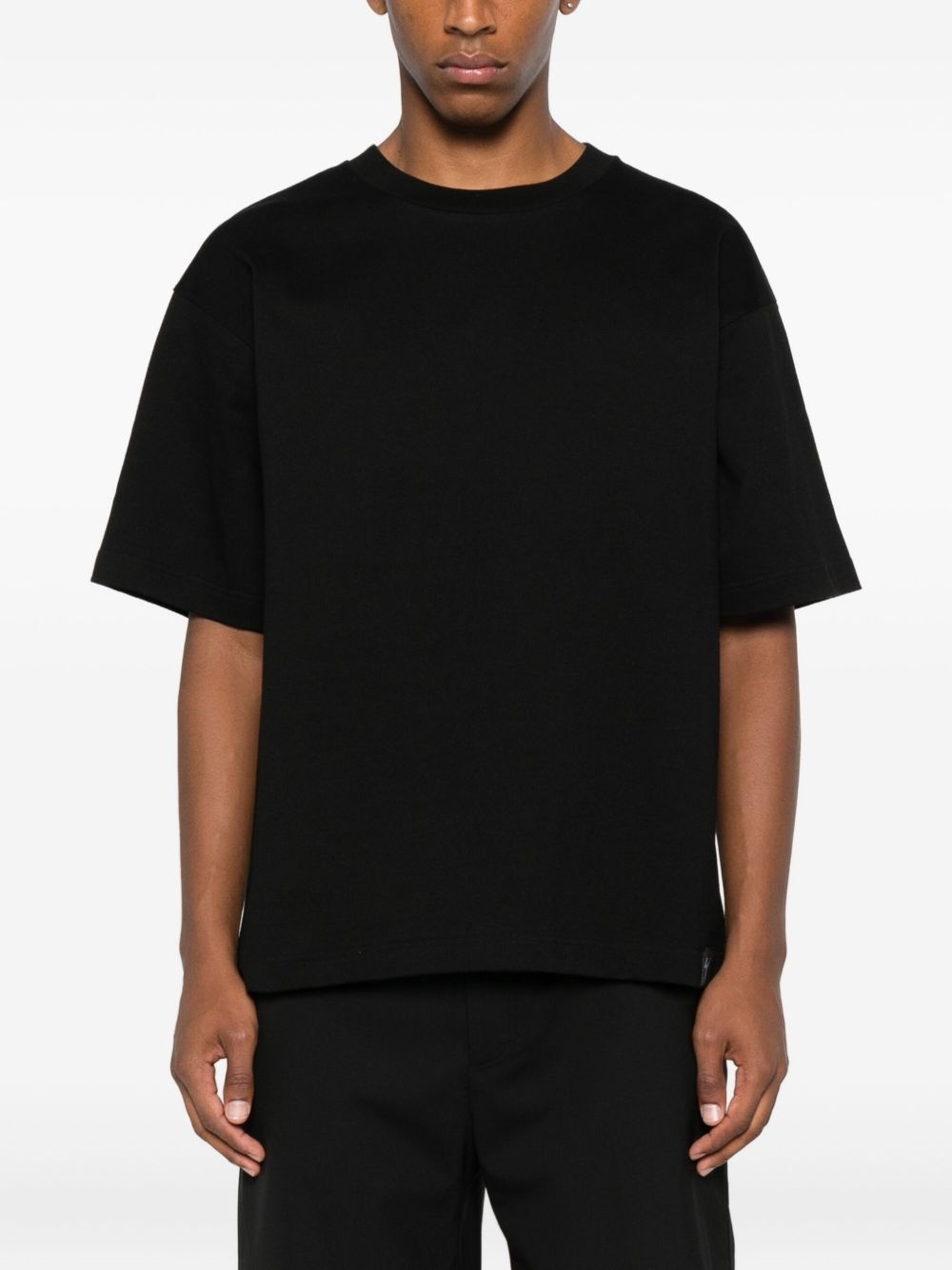 organic-cotton crew-neck T-shirt - 3