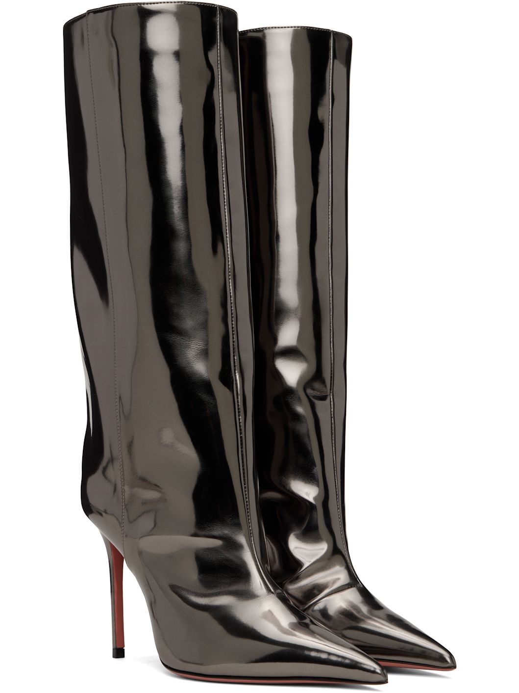 Gunmetal Fiona 95 Tall Boots - 4