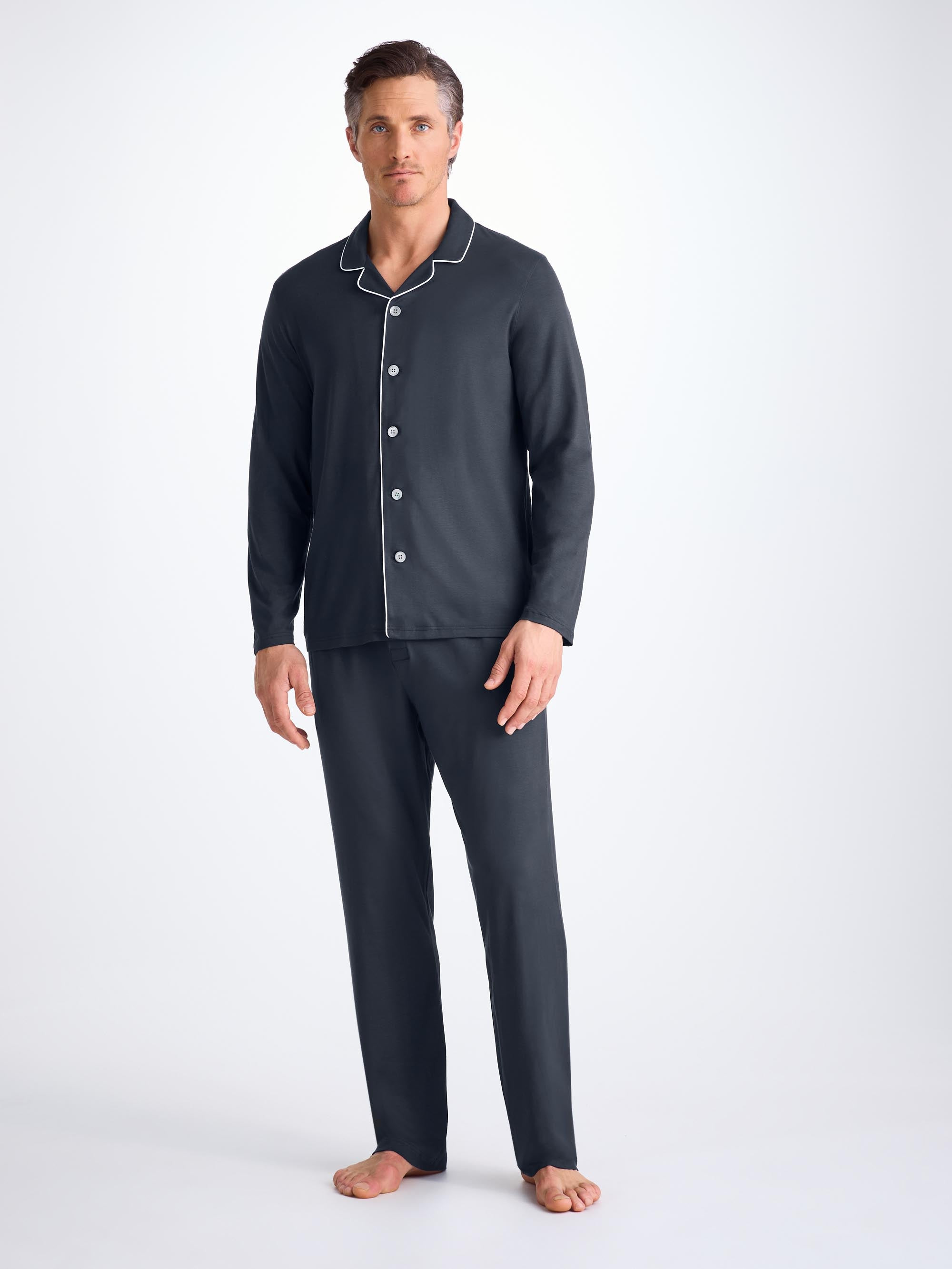 Men's Pyjamas Basel Micro Modal Stretch Navy - 3