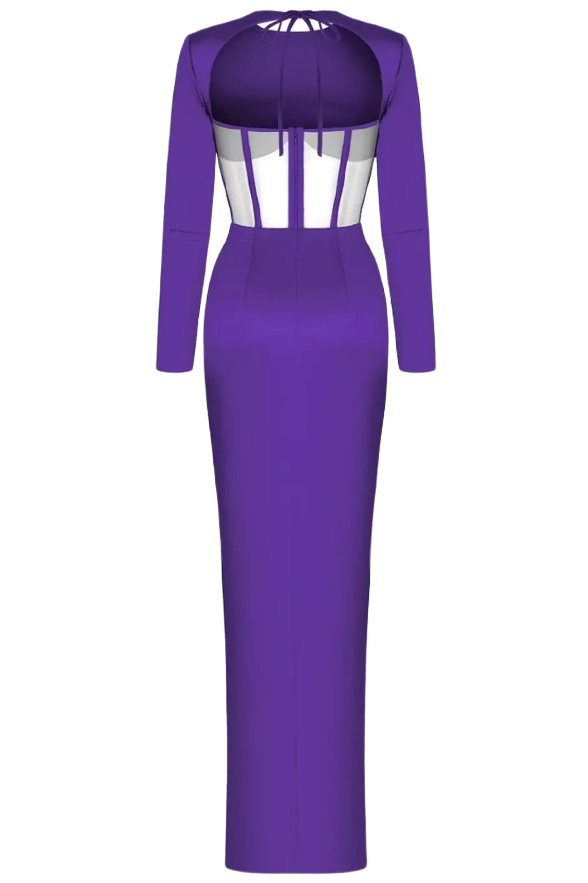DRAPED CORSET GOWN - 1