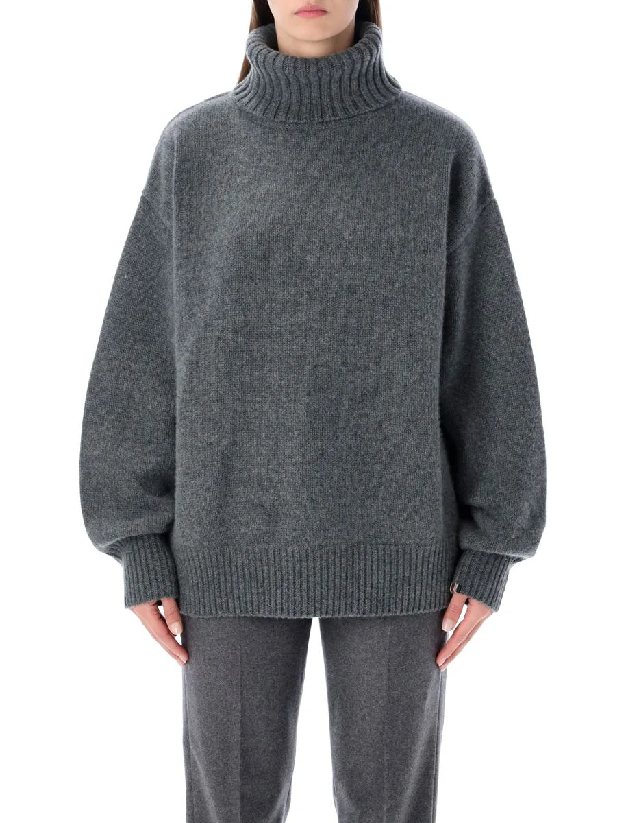 Extreme Cashmere N°20 Oversize Xtra Cashmere Turtleneck Sweater - 1