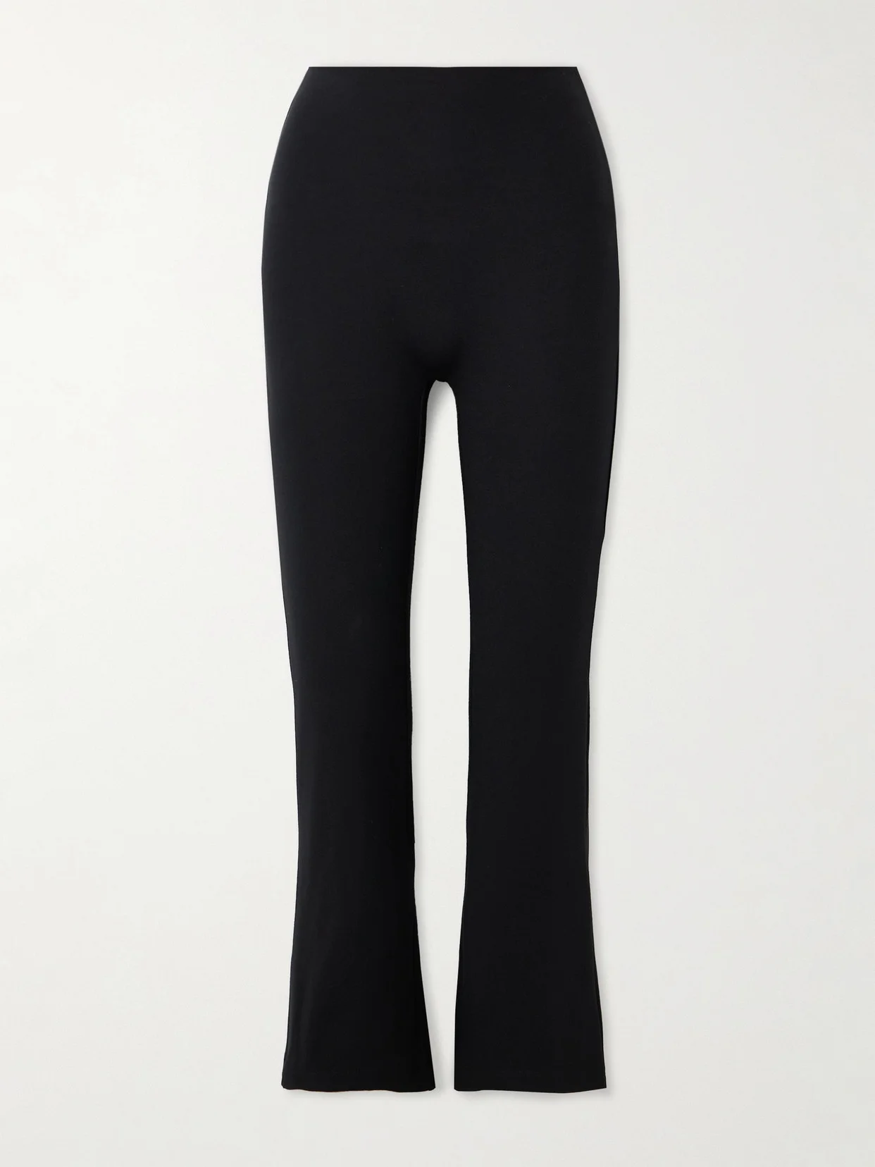 Rio Cropped Stretch-ponte Flared Pants - 1