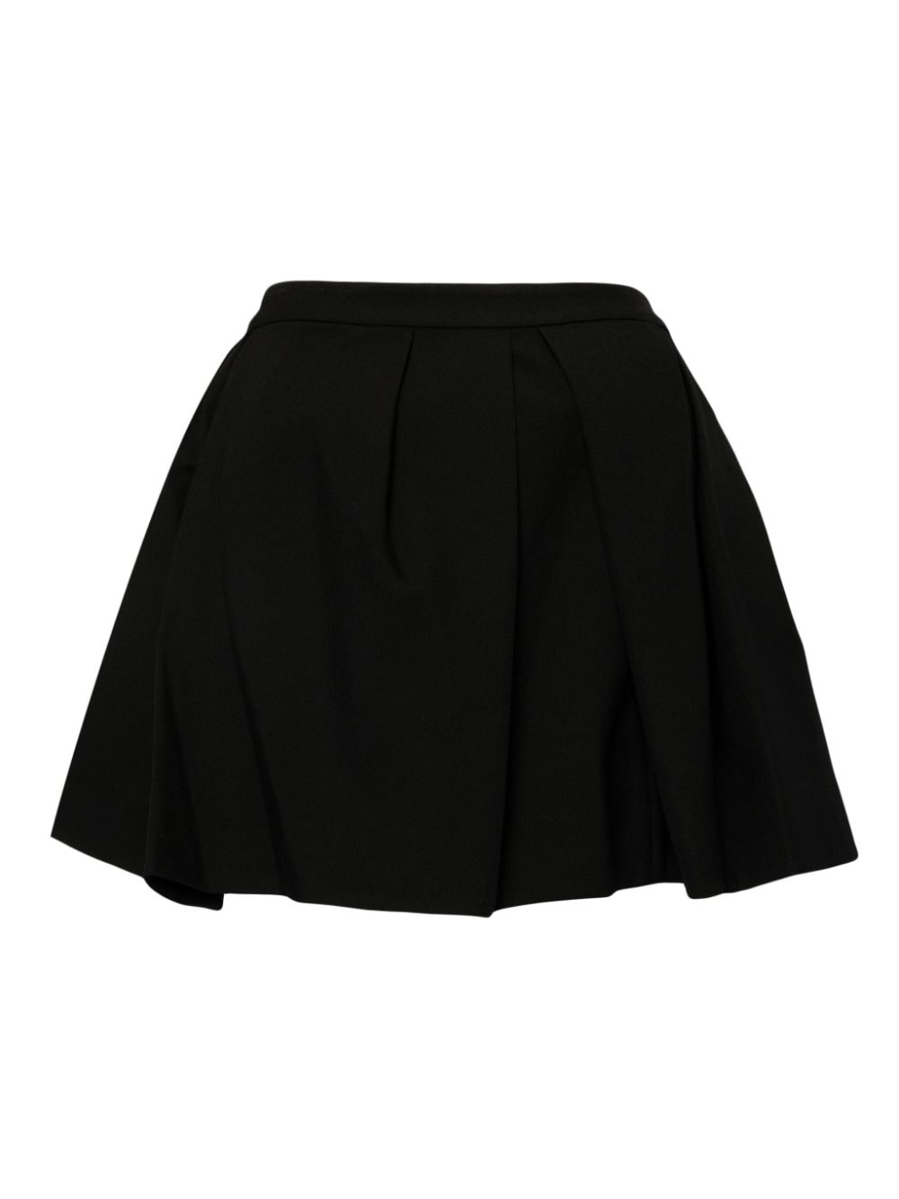 pleat-detail mini skirt - 2