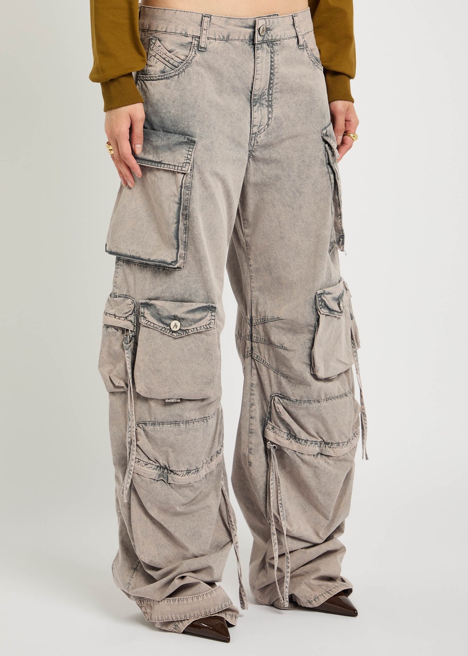 The Attico Cotton Cargo Trousers - 2