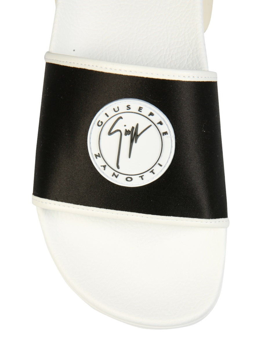 Rubber Slide Sandals - 4