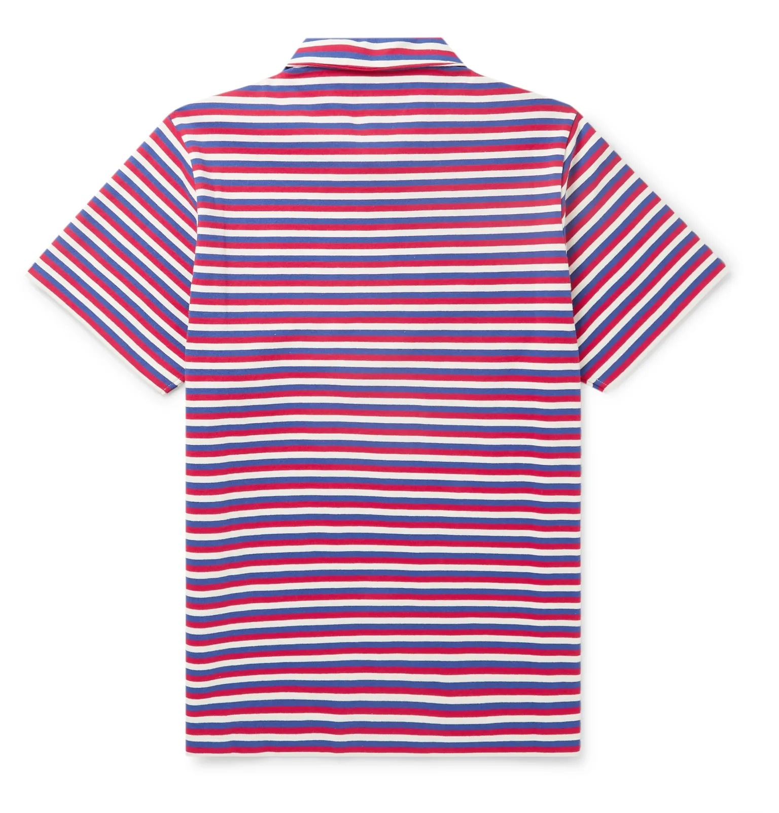 + Paula's Ibiza Embroidered Striped Cotton Polo Shirt - 2