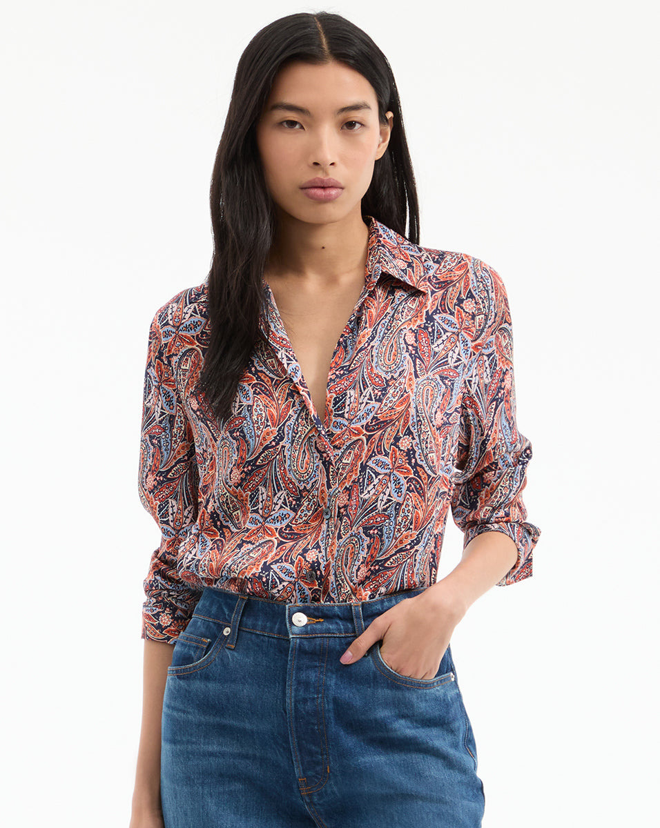 AMELIA BUTTON-DOWN SHIRT - 2