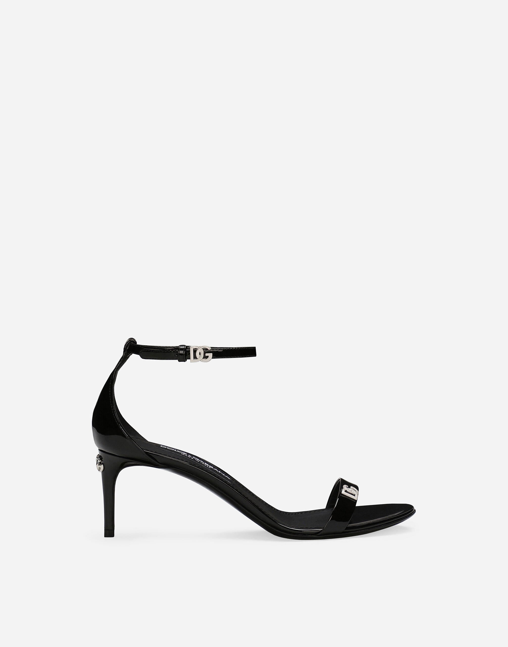 Patent leather sandals - 1