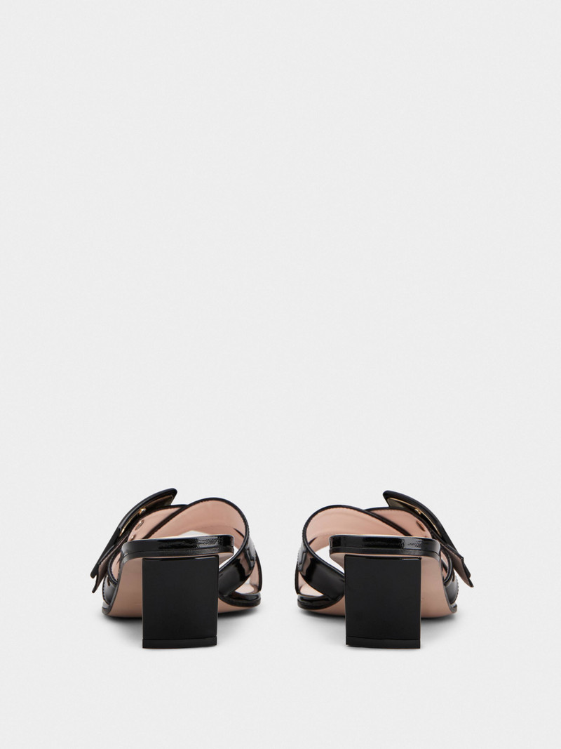 Roger Vivier Belle Vivier Mules in patent leather outlook