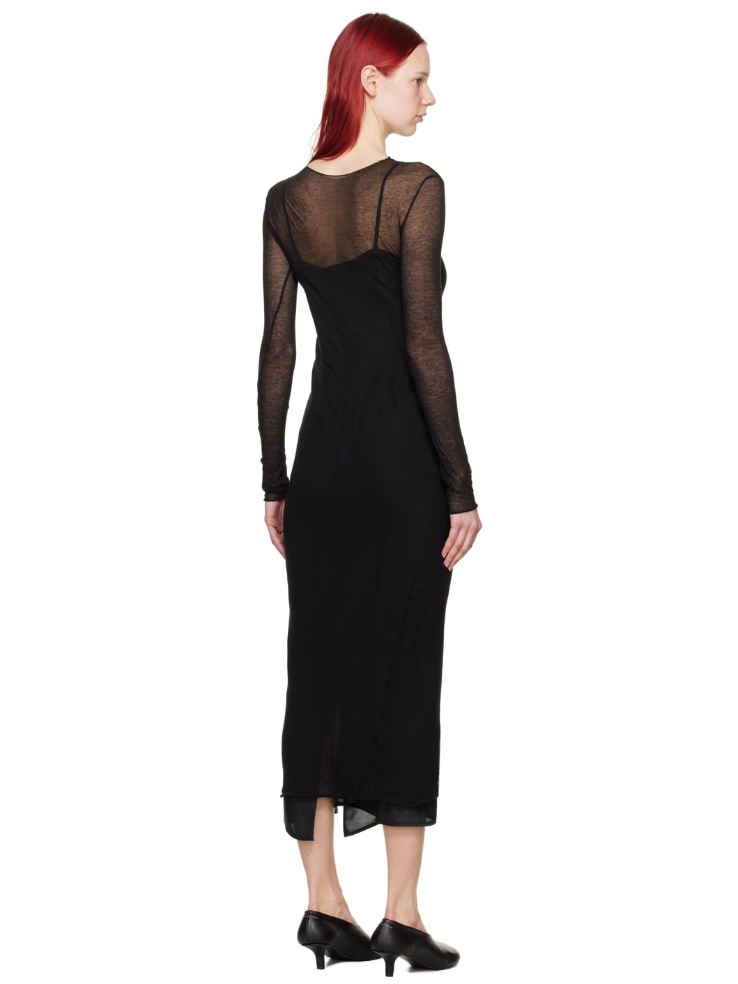 SSENSE Exclusive Black No.212 Maxi Dress - 3