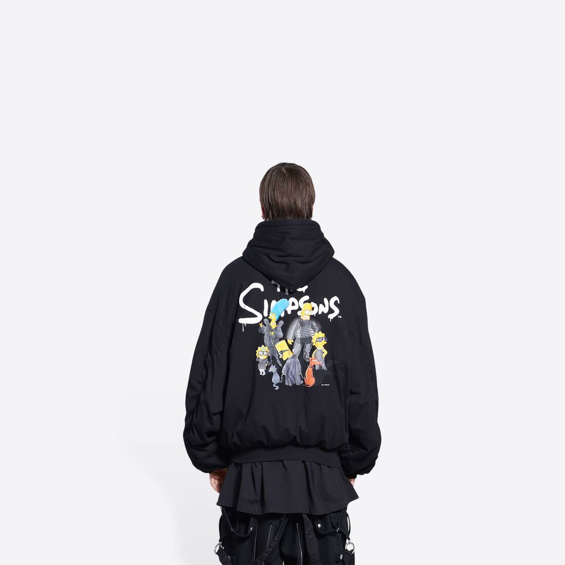 BALENCIAGA Men's The Simpsons Tm & © 20th Television Padded Bomber 