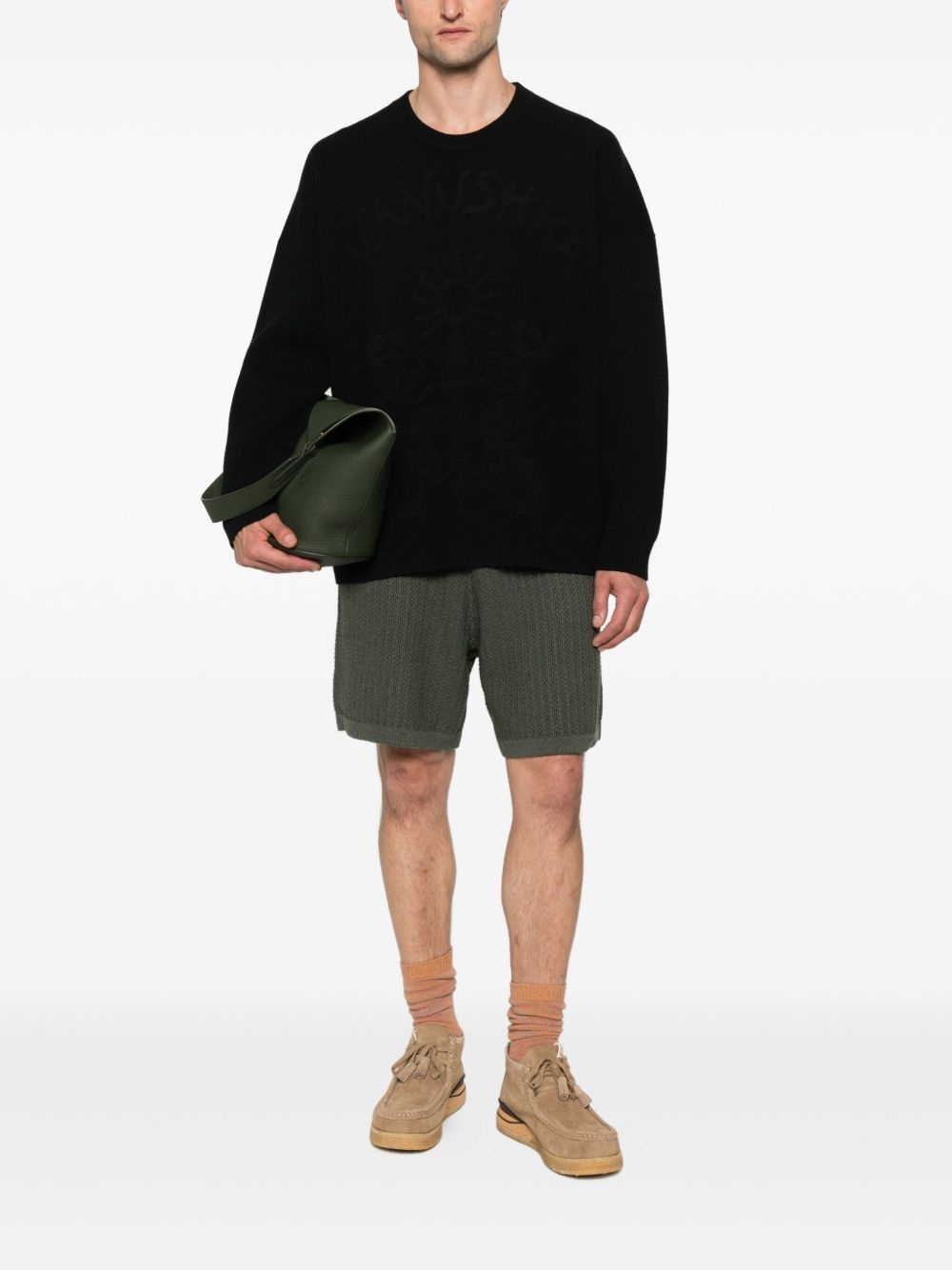 cotton-blend sweatshirt - 3