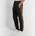 Tapered Logo-Trimmed Wool, Cotton, Silk and Cashmere-Blend Jersey Sweatpants - 14