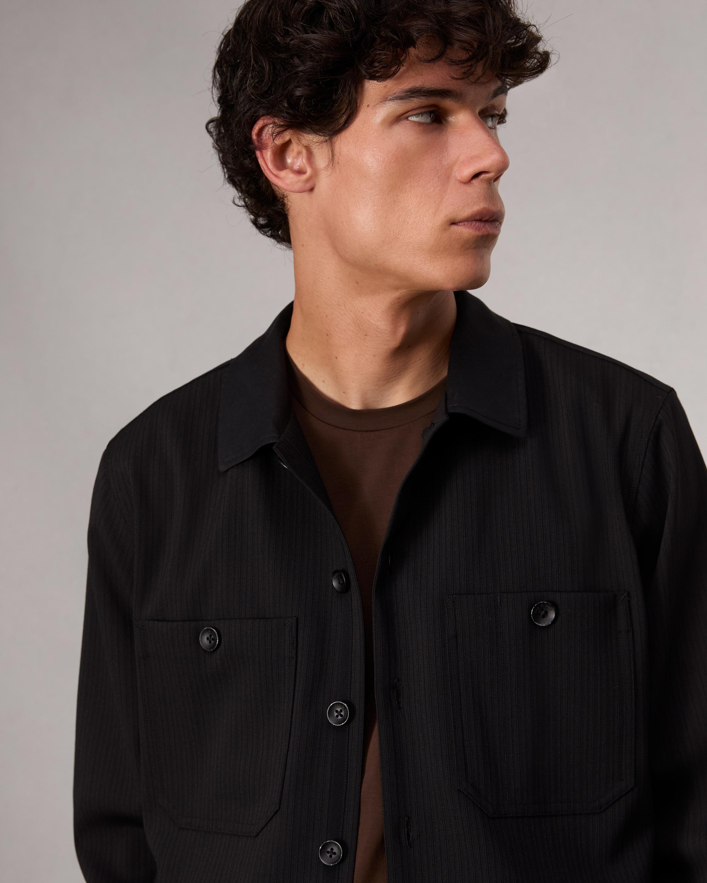 Hyde Striped Shirt Jacket - 6