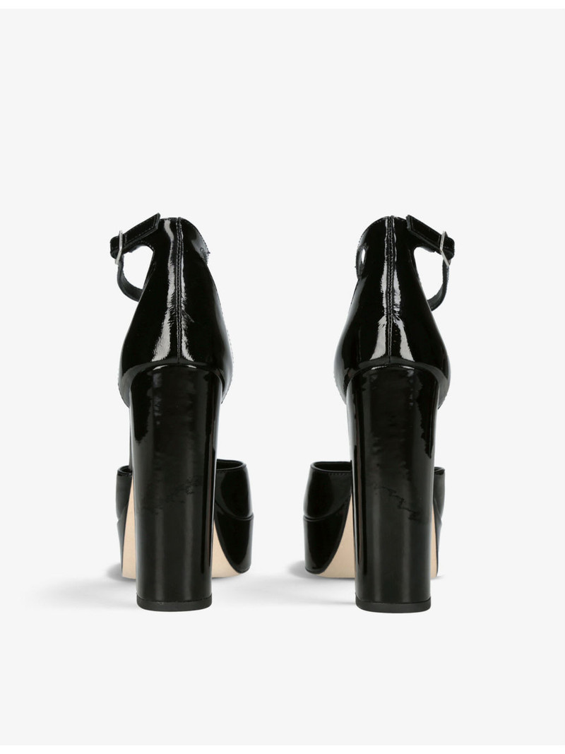 PAIGE Molly patent leather platform heels outlook